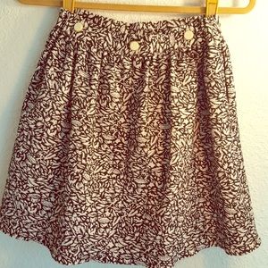 Maison Kitsuné Fox Skirt Sz 34